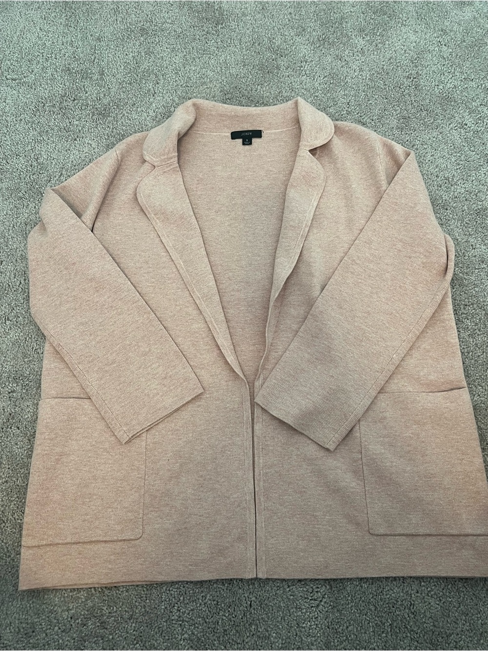 J. Crew Light Blush Knit Sweater